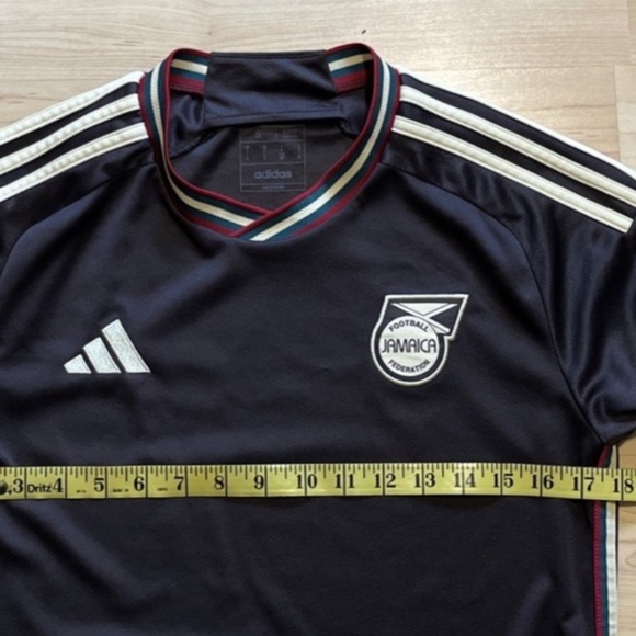 adidas Jamaica Jersey Away Brown Soccer Wales Bonner HT7132 - Picture 9 of 11